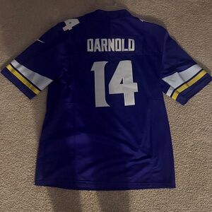 Nike Purple and White Men's Jersey